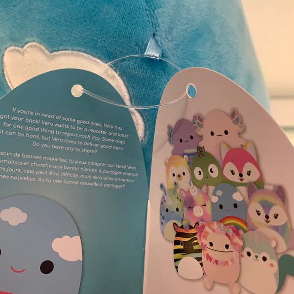 Vera the rainbow 8” Squishmallow! - Picture 6 of 7